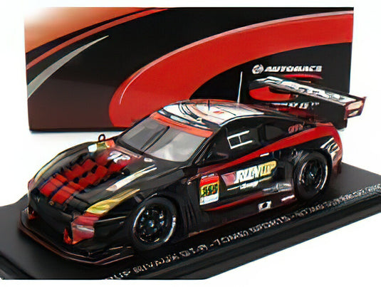NISSAN - GT-R TEAM RUNUP RIVAUX TOMEI SPORTS N 360 GT300 SUPER GT 2022 T.AOKI - A.TANAKA - BLACK RED /スパーク 1/43 ミニカー