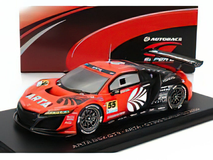 HONDA - NSX GT3 TEAM ARTA N 55 GT300 SUPER GT 2022 H.MUTOH - I.KOMURA - ORANGE BLACK /Spark 1/43 ミニカー