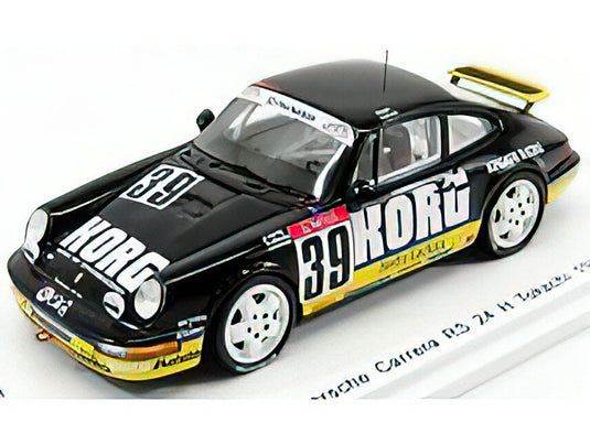 PORSCHEポルシェ 911 964 A RR N 39 24h TOKACHI 1994 S.OBATA - N.FURUYA - H.UEHARA - GREEN YELLOW  /SPARK  1/43 ミニカー