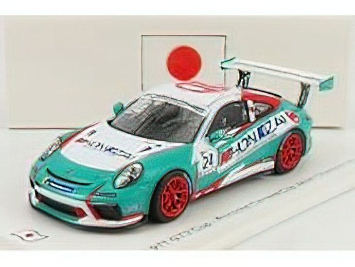 PORSCHEポルシェ 911 991 GT3 CUP N 24 PORSCHE CARRERA CUP JAPAN CHAMPION 2020 T.KONDO - WHITE BLUE RED /Sparkスパーク 1/43 ミニカー