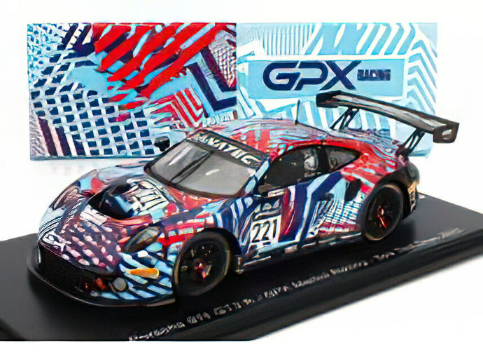 PORSCHE - 911 991-2 GT3 R TEAM GPX MARTINI RACING N 221 TEST DAYS 24h SPA 2022 R.LIETZ - M.CHRISTENSEN - K.ESTRE - VARIOUS /スパーク 1/43 ミニカー