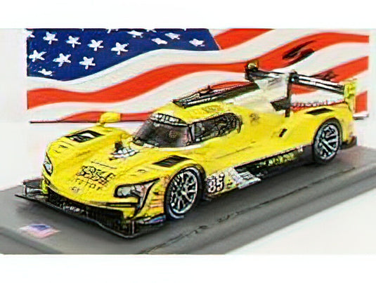 CADILLAC - DPi-V.R TEAM JDC-MILLER MOTORSPORT N 85 5th 24h DAYTONA 2020 J.PIEDRAHITA - M.LEIST - C.MILLER - T.VAUTIER - YELLOW BLACK /Sparkスパーク 1/43 ミニカー