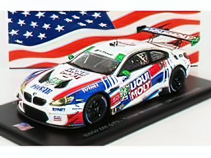 BMW - 6-SERIES M6 GT3 TEAM TURNER MOTORSPORT LIQUI MOLY N 96 24h DAYTONA 2020 J.KLINGMANN - D.MACHAVERN - B.AUBERLEN - R.FOLEY - WHITE RED BLUE /Sparkスパーク 1/43 ミニカー