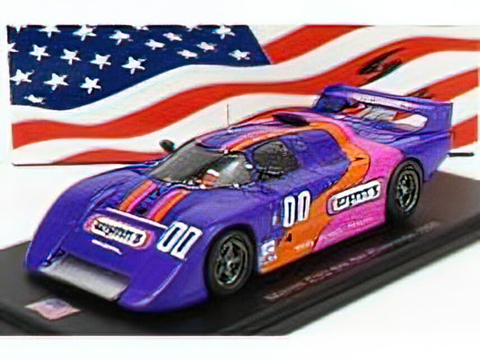 MARCH - 83G N 00 6h RIVERSIDE 1986 J.ADAMS - J.HOTCHKIS - PURPLE /Sparkスパーク 1/43 ミニカー