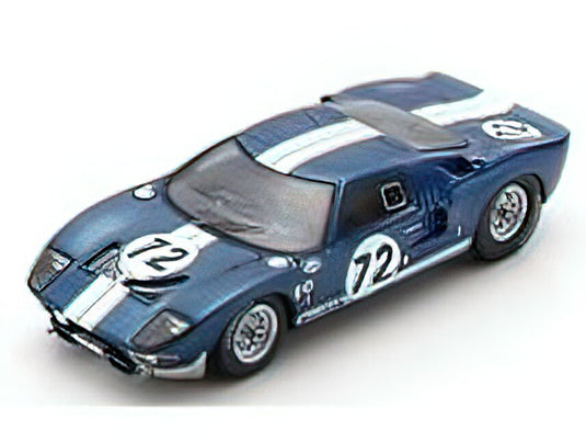 【予約】FORD USA - GT40 N 72 3rd 2000km DAYTONA 1965 B.BONDURANT - R.GINTHER - BLUE WHITE /SPARK 1/43 ミニカー