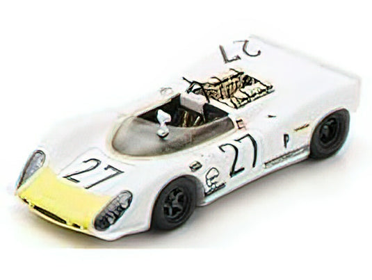 【予約】8月以降発売予定PORSCHEポルシェ908/2 N 27 3rd 12h SEBRING 1969 R.STOMMELEN - J.BUZZETTA - K.AHRENS - WHITE YELLOW /SPARK 1/43 ミニカー