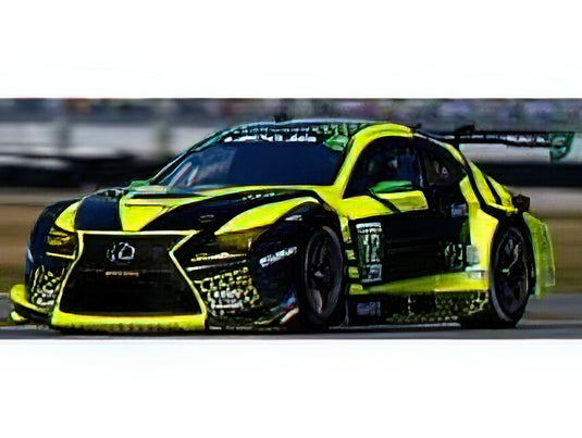 【予約】8月以降発売予定LEXUS - RC F GT3 TEAM AIM VASSER SULLIVAN N 12 24h DAYTONA 2021 R.MEGENNIS - Z.VEACH - T.BELL - F.MONTECALVO - BLACK YELLOW /SPARK 1/43 ミニカー