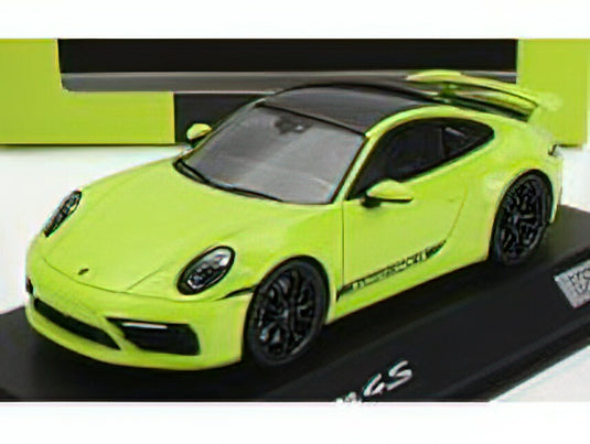 PORSCHEポルシェ - 911 992 CARRERA 4S COUPE AERO KIT 2019 - YELLOW BLACK /Sparkスパーク 1/43 ミニカー