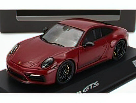 PORSCHEポルシェ - 911 992 CARRERA GTS COUPE 2022 - RED /Sparkスパーク 1/43 ミニカー