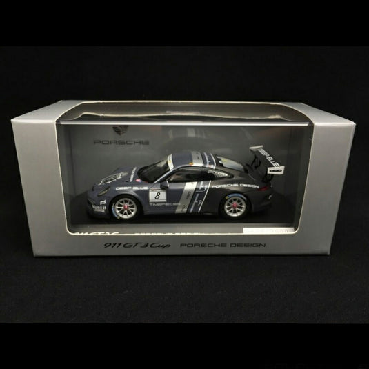 Porscheポルシェ 911 GT3 Cup type 991 n° 8 2016 Deep blue Porscheポルシェ Design 1/43 Sparkスパーク WAP0201540H 特注 ミニカー