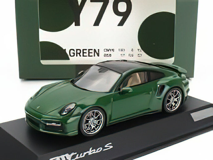 PORSCHEポルシェディーラーモデル  911 992 TURBO S COUPE 2021 /Spark 1/43 ミニカー