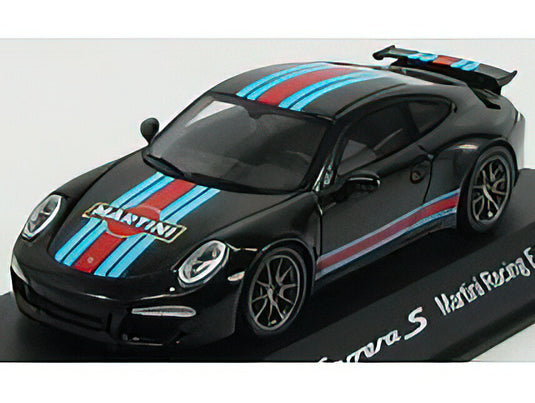 PORSCHEポルシェ 911 991 CARRERA S MARTINI RACING EDITION 2015 - BLACK  /SPARK  1/43 ミニカー