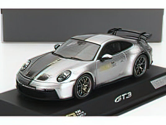 PORSCHEポルシェ 911 992 GT3 30 YEARS SUPERCUP EDITION 1993-2023 - SILVER BLACK /Sparkスパーク 1/43ミニカー