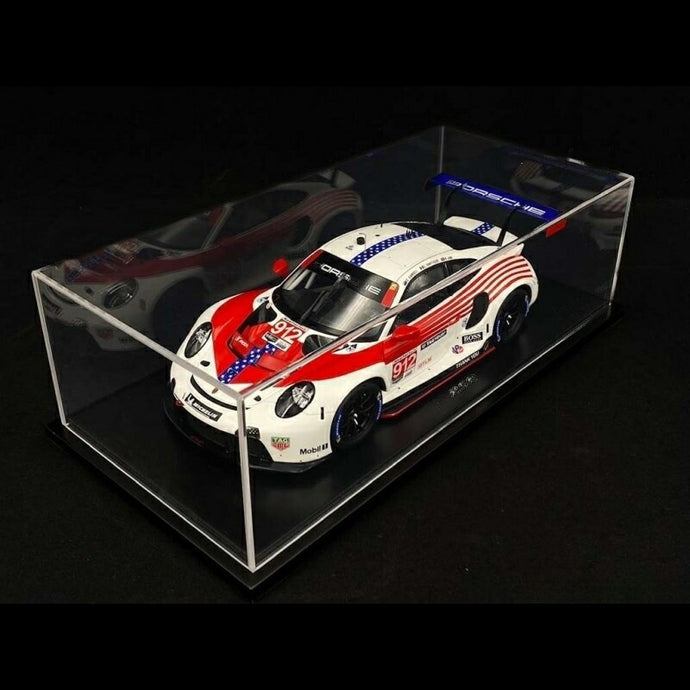 Porscheポルシェディーラーモデル 911 RSR type 991 nｰ 912 500台限定 /Spark 1/18 ミニカー