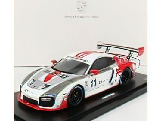 PORSCHEポルシェ 935 (BASE 911 991 GT2 RS) N 11 RALLY PIKES PEAK INTERNATIONAL HILL CLIMB 2020 J.ZWART - CON VETRINA WHITE RED GREY /Sparkスパーク 1/18 ミニカー