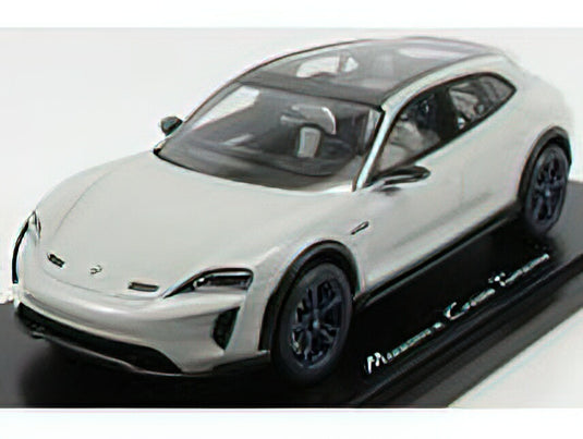 PORSCHEポルシェ MISSION-E CROSS TURISMO 2018 - CON VETRINA  GREY MET /Sparkスパーク 1/18 ミニカー