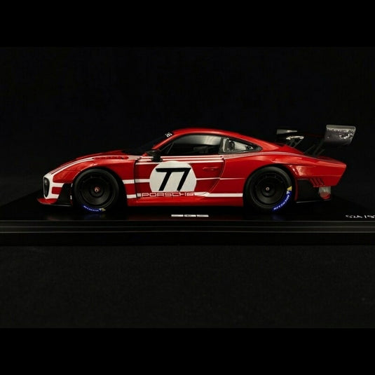 Porscheポルシェディーラーモデル 935 nｰ 77 Salzburg base 991 GT2 RS 2019 /Spark 1/18 ミニカー