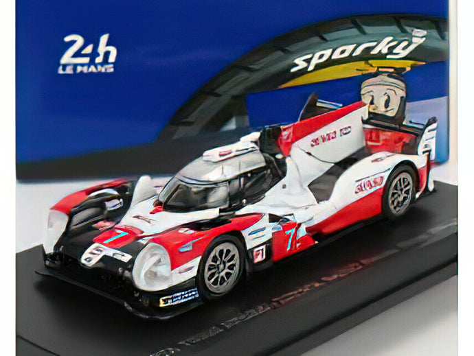 TOYOTA  TS050 2.4L HYBRID TURBO V6 GAZOON 7 3rd 24h LE MANS 2020 K.KOBAYASHI /Spark 1/64ミニカー