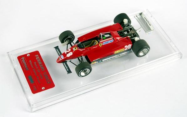 フェラーリ 126 C2 オランダGP 1982 優勝 #28 Didier Pironi  135台限定 TB021 /タメオ 1/43 ミニカー