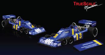 Tyrrellタイレル ティレル P34 スエーデンGP  1-2フィニッシュ セット　101806 /TrueScaleトゥルースケール   1/18 ミニカー