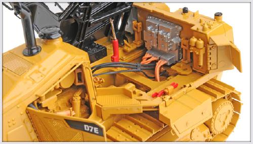 ギャラリービューアに画像をロードする, CAT D7E ブルドーザー  /CCM 1/24 ダイキャスト製　建設機械模型
