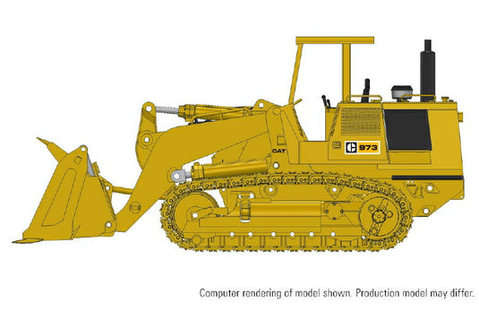 【予約】6-8月以降発売予定Cat 973 Track Loader w/ Multi-Purpose Bucket ブルドーザー /建設機械模型 工事車両 CCM 1/48 ミニチュア
