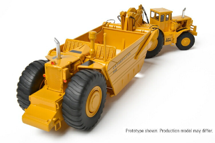 マラソン限定キャタピラー建機　CAT 613G ホイールトラクタースクレーパー　1/50 自動車