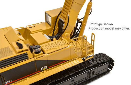 Cat 375L Hydraulic Excavator ショベル/CCM 建設機械模型 工事車両 1/48 ミニカー