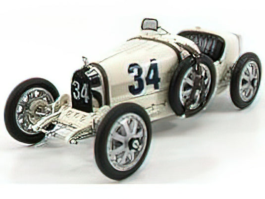 BUGATTI - T35 N 34 NATION COULOR PROJECT USA 1924 - WHITE /CMC 1/18ミニカー