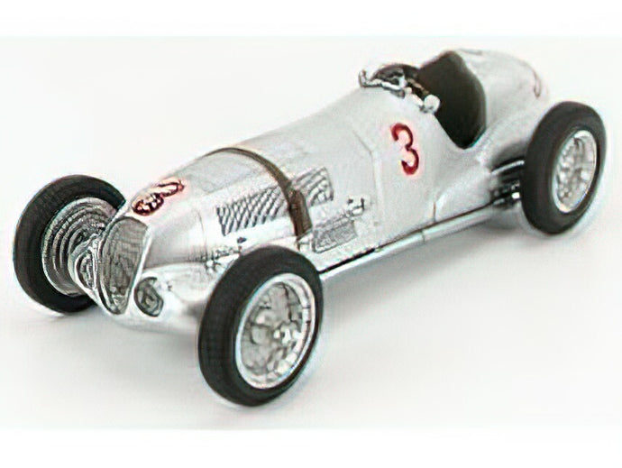 MERCEDES BENZ - F1 W125 N 3 GP DONINGTON 1937 M.VON BRAUCHITSCH - SILVER /CMC 1/18ミニカー