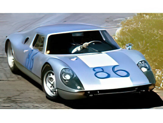 【予約】12月以降発売予定PORSCHE  904 CARRERA GTS ch.904-005 N 86 WINNER TARGA FLORIO 1964 COLIN DAVIS - ANTONIO PUCCI - SILVER/CMC 1/18ミニカー