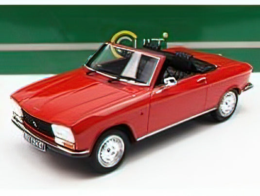 PEUGEOT - 304 CABRIOLET 1973 - RED /Cult-Scale 1/18 ミニカー