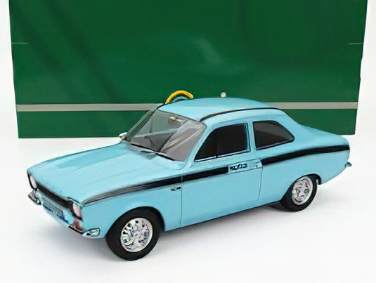FORD ENGLAND  ESCORT MKI MEXICO 1973 - BLUE BLACK/Cult-Scale 1/18ミニカー