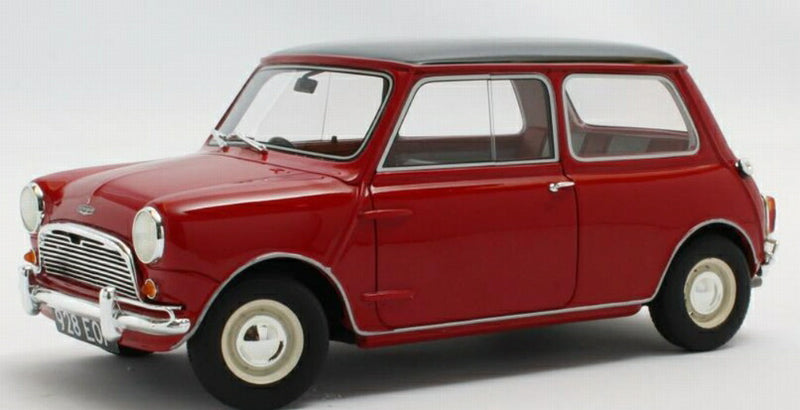 ギャラリービューアに画像をロードする, Austin Mini Cooper MKI red / black &#39;61 -&#39;63 /Cult Models 1/18 ミニカー
