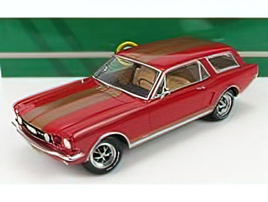 FORD USA - MUSTANG INTERMECCANICA WAGON 1965 - RED /Cult-Scale 1/18 ミニカー