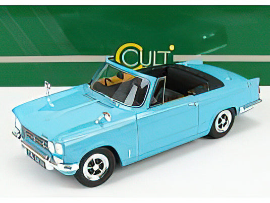 TRIUMPH - VITESSE DHC CABRIOLET 1962 - WEDGEWOOD BLUE  /Cult Models 1/18 ミニカー