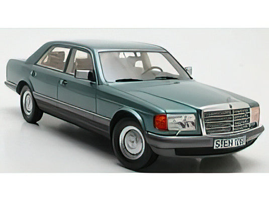 【予約】12月以降発売予定MERCEDES BENZ - S-CLASS 280SE (W126) 1980 - BLUE MET  /Cult Models 1/18 ミニカー