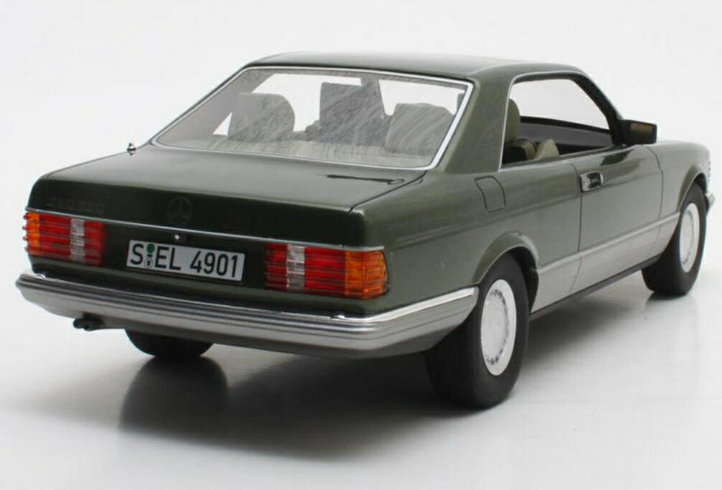 ギャラリービューアに画像をロードする, Mercedes-Benz 380SEC C126 green metallic 1982 /Cult Models 1/18 ミニカー
