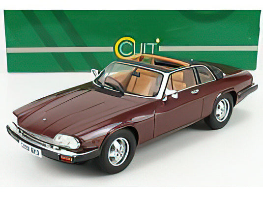 JAGUAR - XJ-SC SEMICONVERTIBLE 1983 - RED MET  /Cult Models 1/18 ミニカー