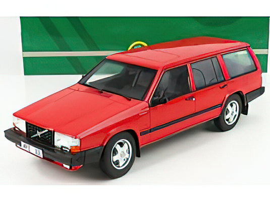 VOLVO - 740 TURBO ESTATE SW STATION WAGON 1988 - RED  /Cult Models 1/18 ミニカー