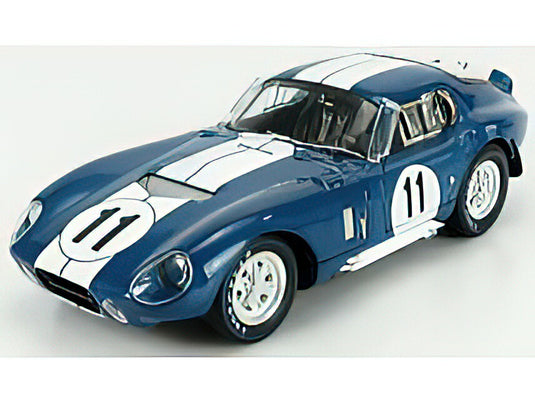 FORD USA SHELBY COBRA DAYTONA COUPE 4.7L V8 TEAM AC CARS LTD. N 11 24h LE  MANS 1965 J.SEARS - D.THOMPSON BLUE WHITE /CMR 1/18 ミニカー