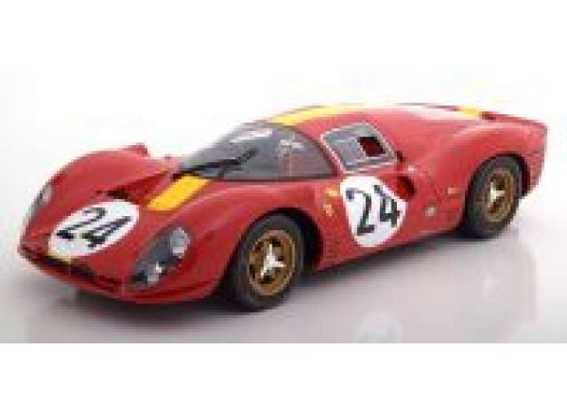 1967 Ferrariフェラーリ 330 P4 #24 Mairesse/Blaton 24h Le Manルマン, red /CMR 1/12 ミニカー