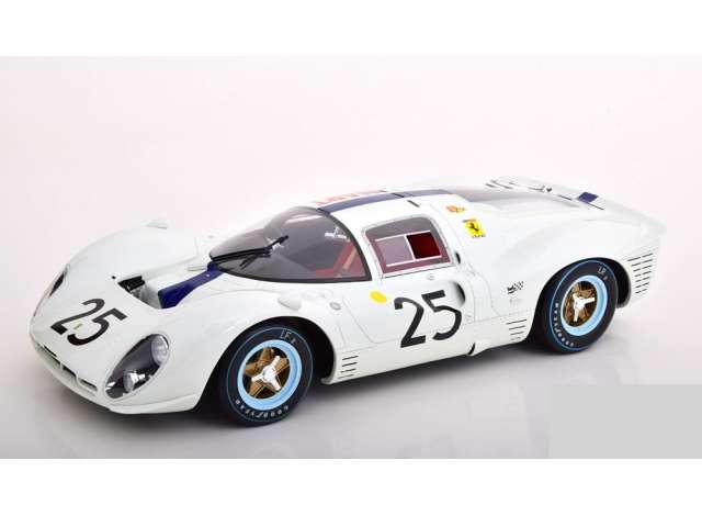 Ferrariフェラーリ - 412P TEAM N.A.R.T. NORTH AMERICAN RACING N 25 24h Le Manルマン 1967 P.RODRIGUEZ - G.BAGHETTI /CMR 1/12 ミニカー