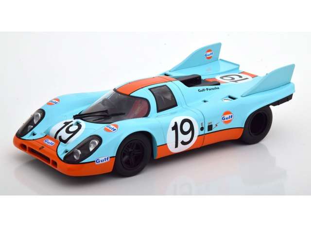 【予約】1971 Porsche 917K #19 2nd 24h Le Mans Attwood/Redman, gulf blue/orange  /CMR 1/18 ミニカー