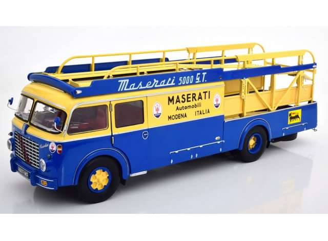 【予約】5月以降発売予定FIAT - 642RN2 TRUCK BARTOLETTI MASERATI CAR TRANSPORTER 1957 /CMR 1/18 ミニカー