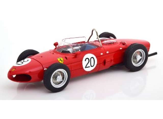 【予約】1961 Ferrariフェラーリ 156 Sharknose #20 Graf Berghe van Trips GP France, red  /CMR 1/18 ミニカー