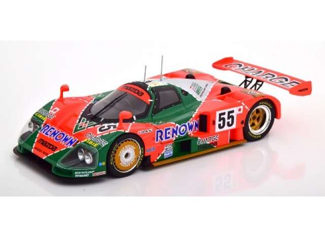 【予約】1991 Mazda 787B #55 Weidler/Herbert/Gachot Winner 24h Le Mans, green/orange  /CMR 1/18 ミニカー