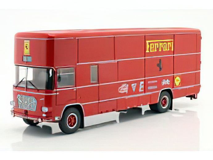 FIAT - 160 ROLFO TRUCK CAR TRANSPORTER 2-ASSI 1966 - FOR F1 312B 1970 AND FERRARI P3 SPIDER 1966 - RED /CMR  1/18 ミニカー