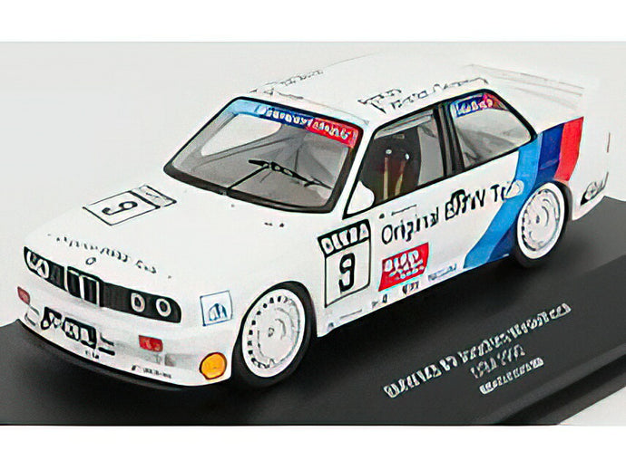 BMW 3-SERIES BMW M3 E30 TEAM BIGAZZI N 9 DTM 1990 J.WINKELHOCK WHITE BLUE RED  /CMR 1/43 ミニカー