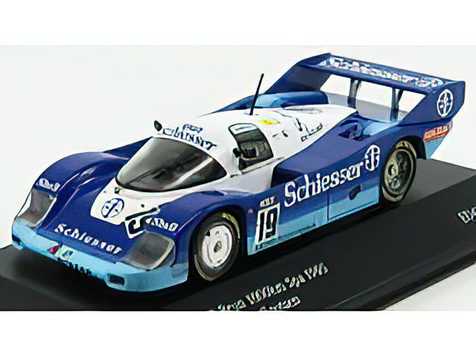 PORSCHE 956B TEAM BRUN MOTORSPORT N 19 1000km SPA 1985 S.BELLOF - T.BOUTSEN 2 TONE BLUE WHITE  /CMR 1/43 ミニカー